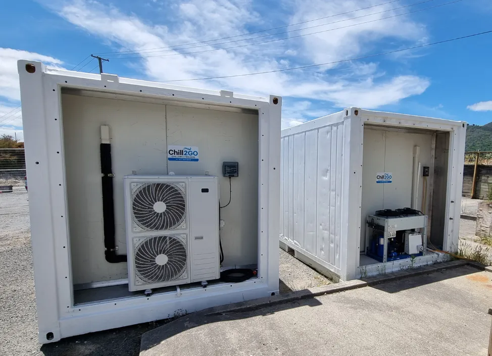 Split Refrigeration and Monoblock Refrigeration Units on chillers in NZ