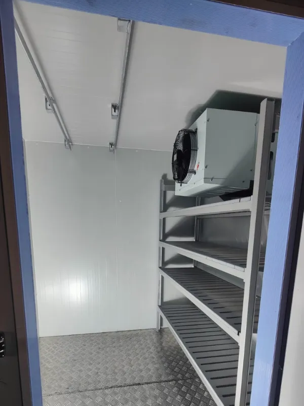 Meat Rails and Shelving for a Walk in Chiller or Freezer