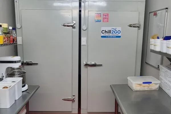 Walk in Chiller and Freezer in a Cafe